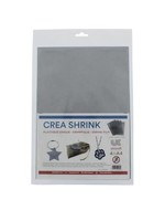 Unicraft Crea Shrink A4 sanded - Silver (4 sheets)