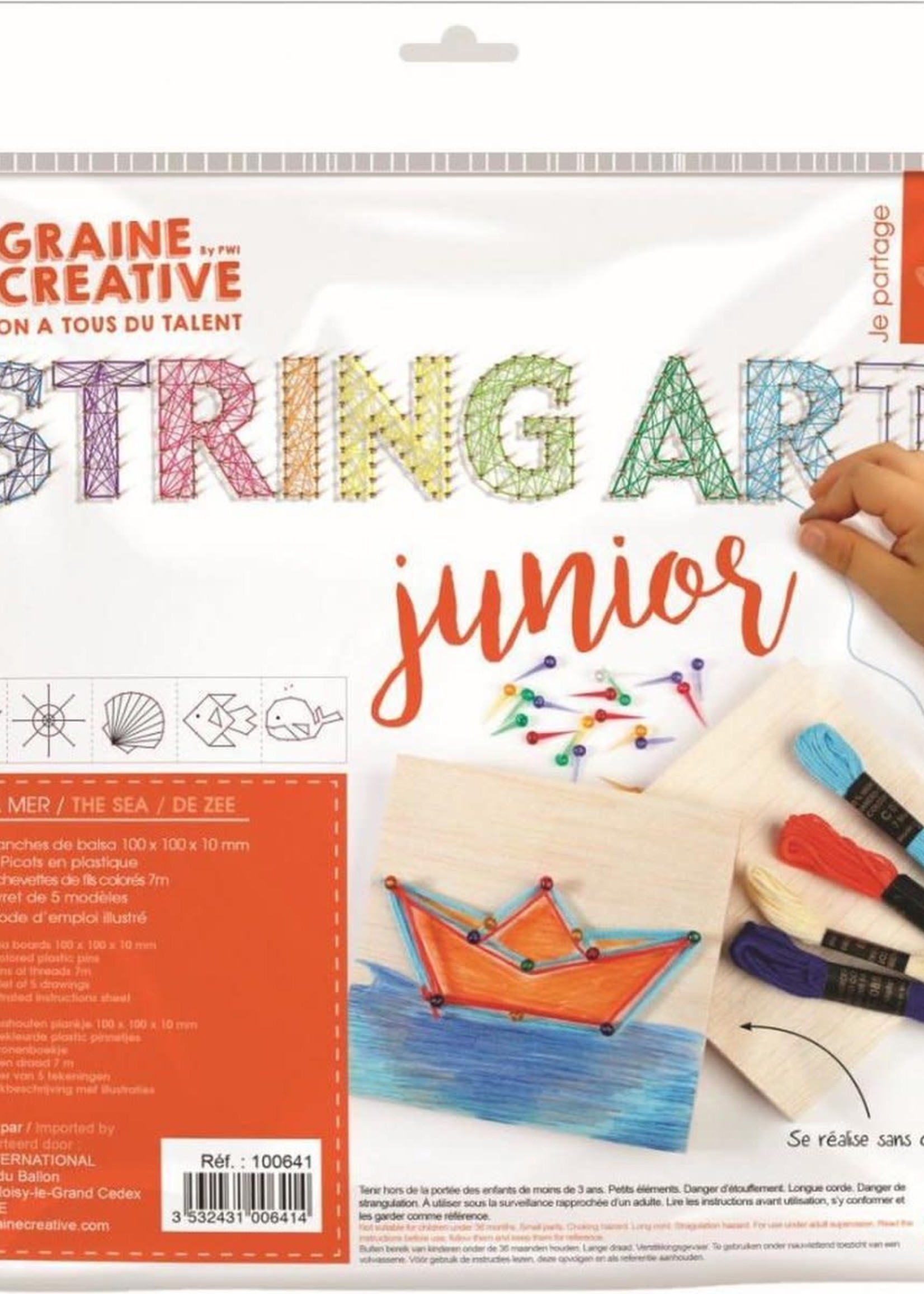 graine creative String art kit - Junior - Zee