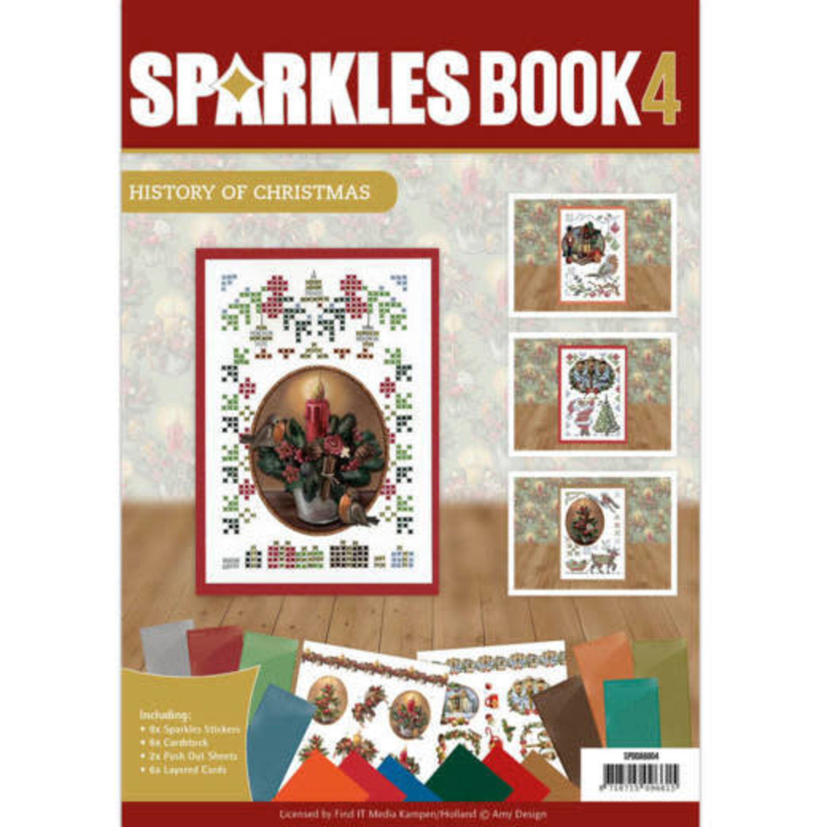 Find It Media Sparkle Book A6 - 4 - Amy Design - History of Christmas