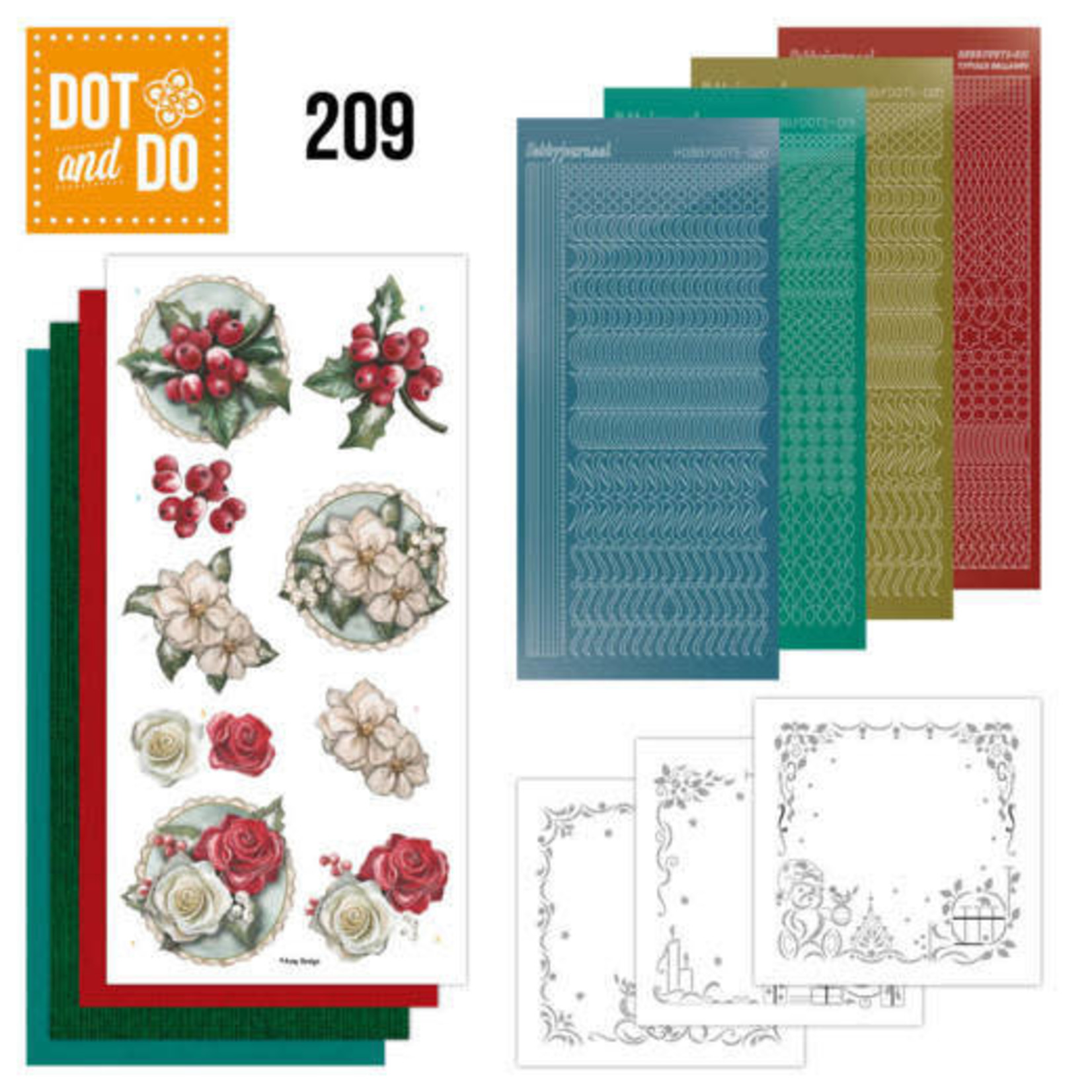 Find It Media Dot and Do 209 - Amy Design - Winterflowers