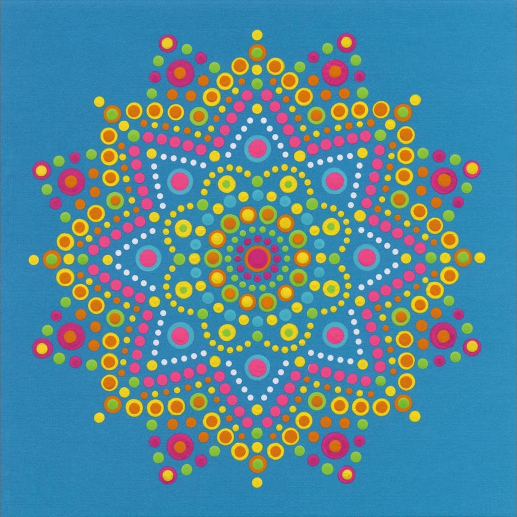 Dimensions Dot Painting Mandala