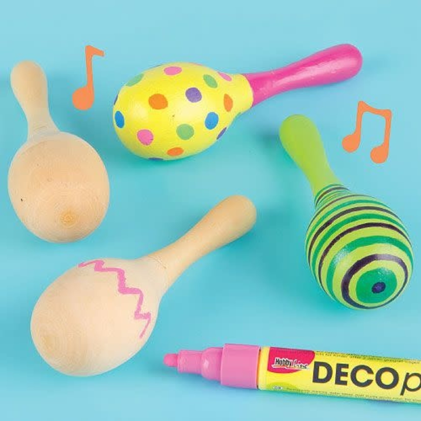 Craft It - Wooden Maracas (4st)