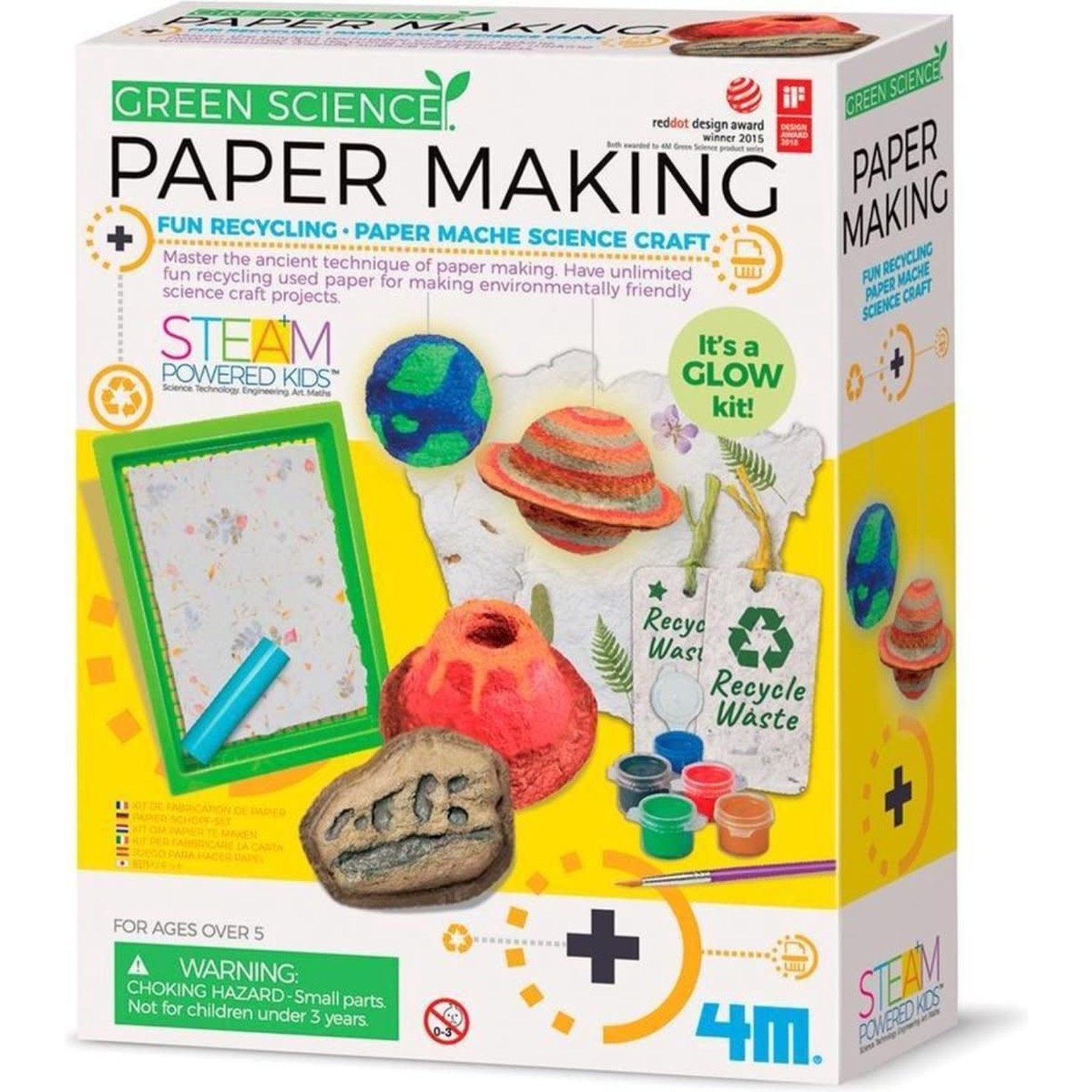 4m Zelf Papier Maken Kidzlabs Junior 17 X 22 Cm