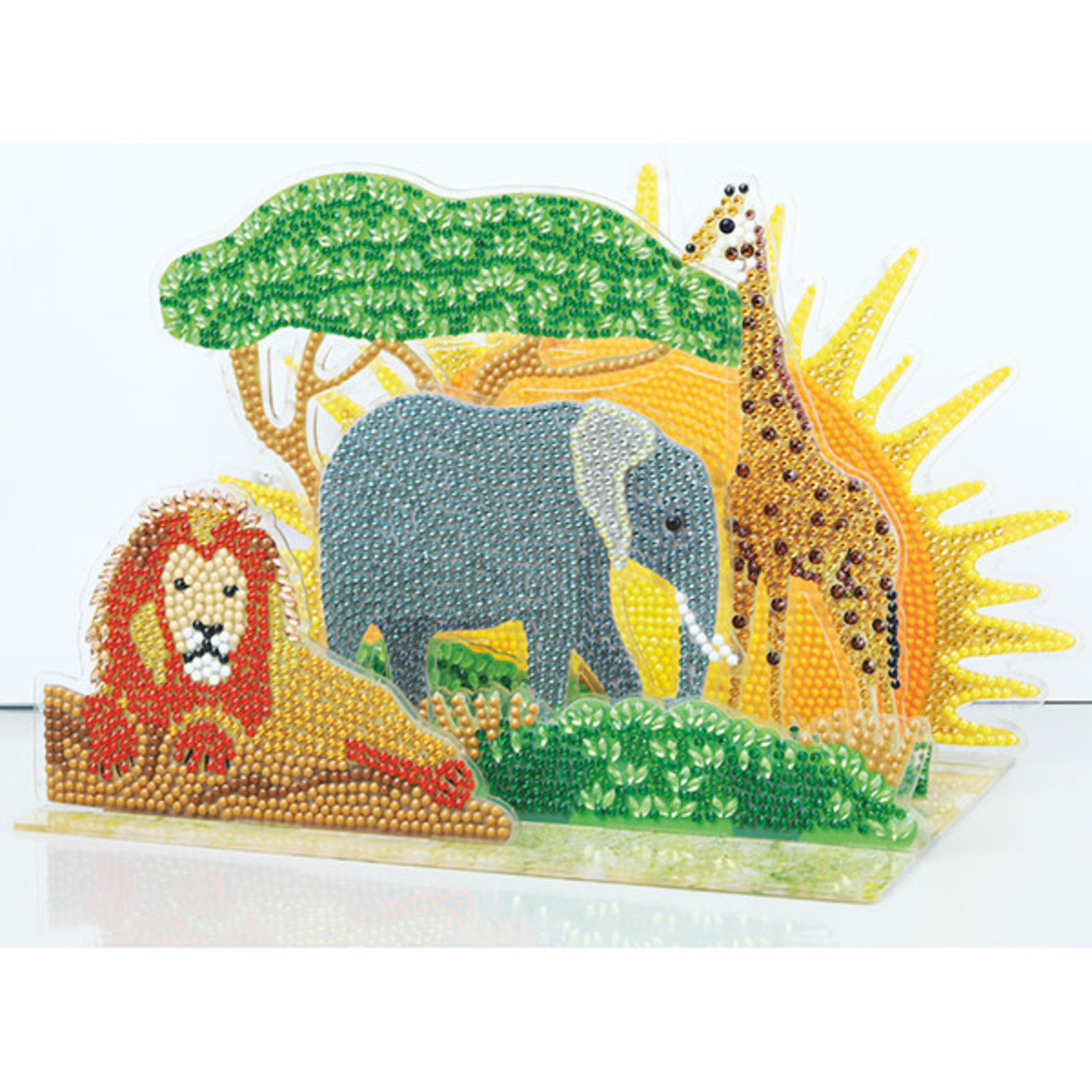 Craft Buddy 3D Buildable Scene Kit - Africa Scene