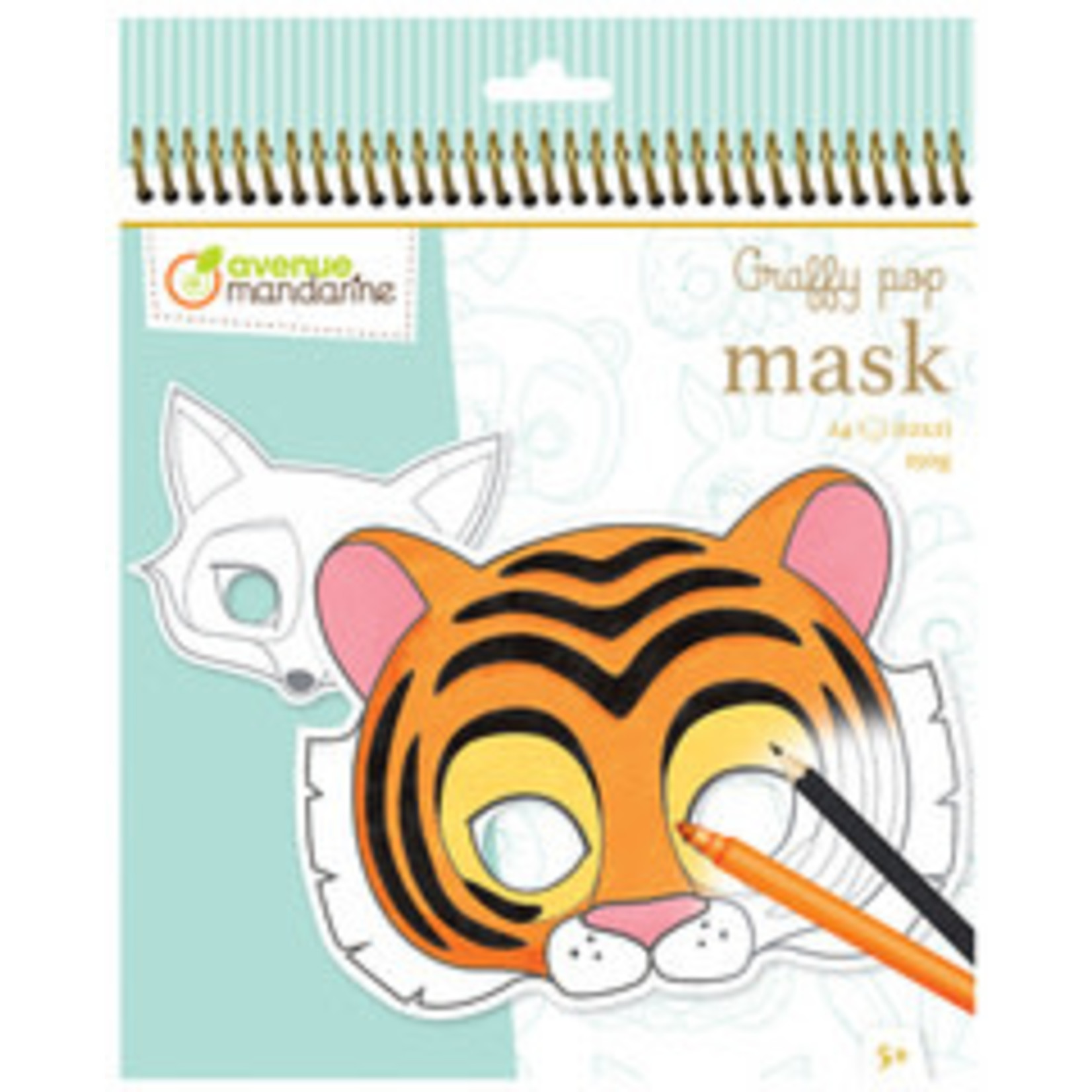 Mandarine Graffy Pop Mask -  Animals