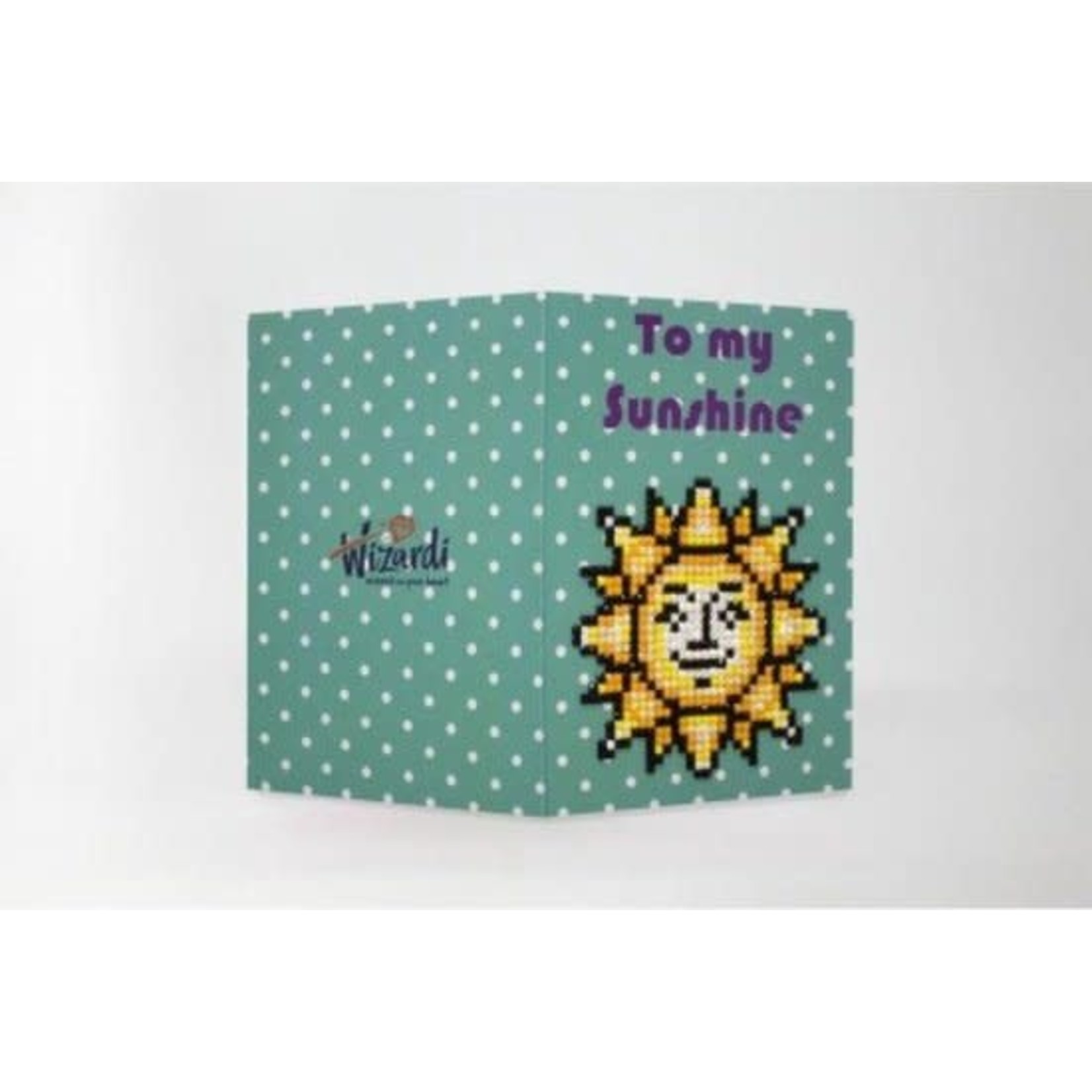 Wizardi Postcard - To My Sunshine - Diamond Painting