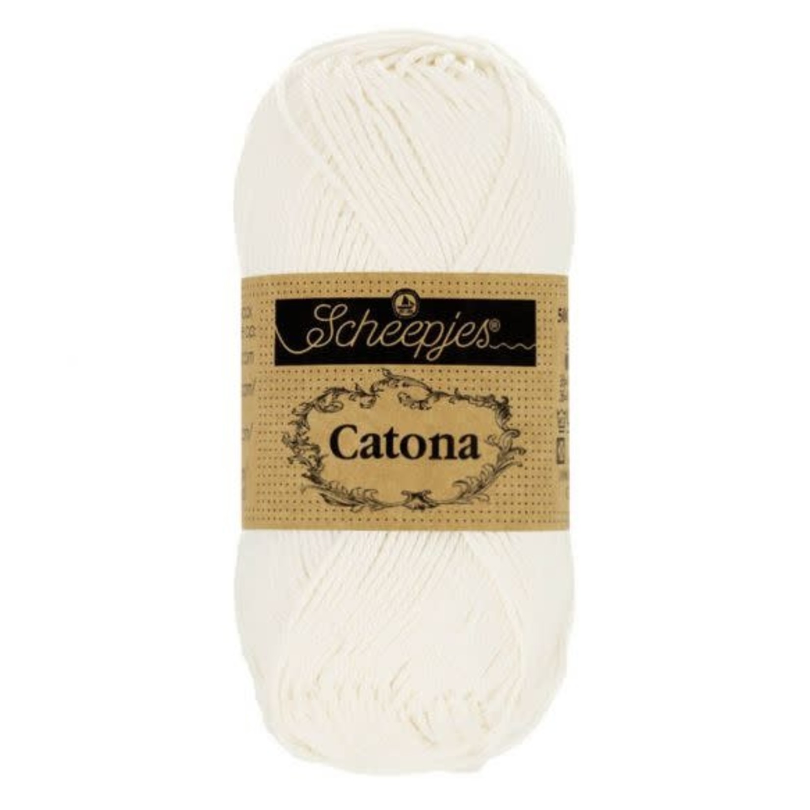 Scheepjes Catona 50g  - 105 Bridal White