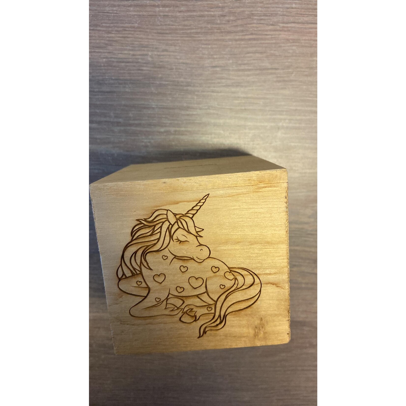 Hilset Creative Spaarpotje unicorn hartjes