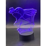 Hilset Creative 3D led lamp - konijn