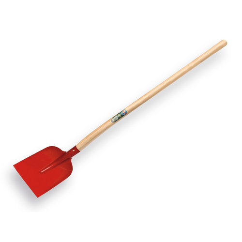 Betonschop rood + atlas batsesteel 130 cm Betonschop rood + atlas batsesteel 130 cm
