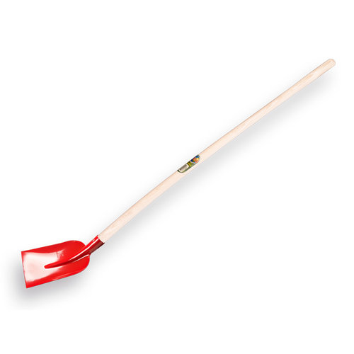Betonschop rood + PE batsesteel 130 cm ongewaxt Betonschop rood + PE batsesteel 130 cm ongewaxt