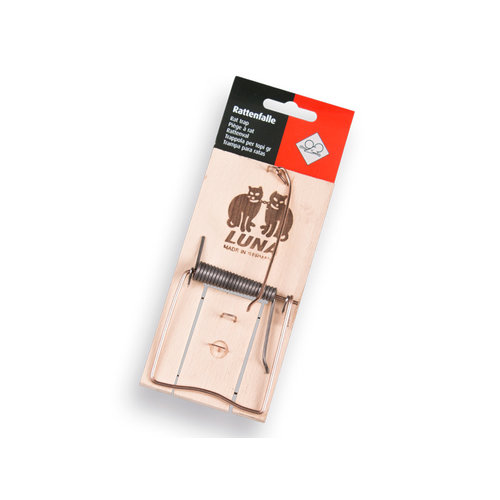 Ratteval Hout LUNA los, per stuk op blister Ratteval Hout LUNA los, per stuk op blister