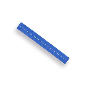 Riem blauw elastiek 32 x 4 cm Nierhaus kniebeschermer 13-VE
