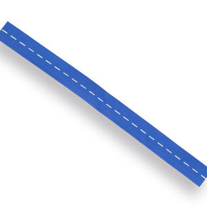 Riem blauw elastiek 50 x 4 cm Nierhaus kniebeschermer 13-VE