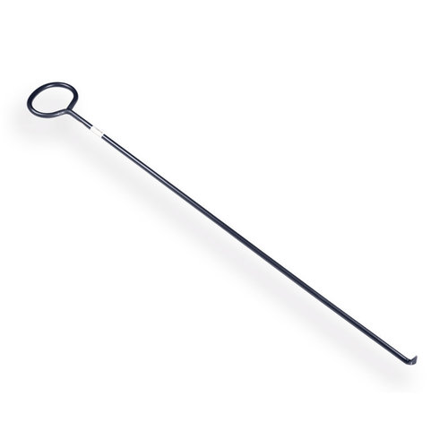 Putdekselhaak, 100 cm lengte met haak van 5 cm Putdekselhaak, 100 cm lengte met haak van 5 cm