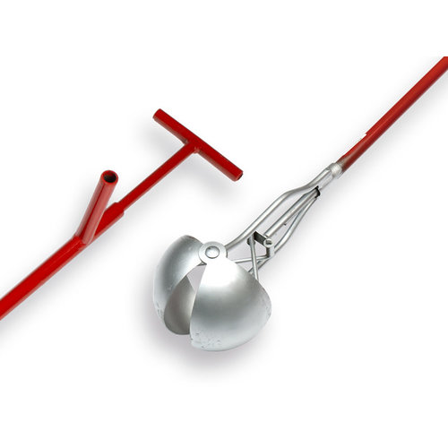 Putschep 13 cm Rond model, steel 150 cm. Putschep 13 cm Rond model, steel 150 cm.