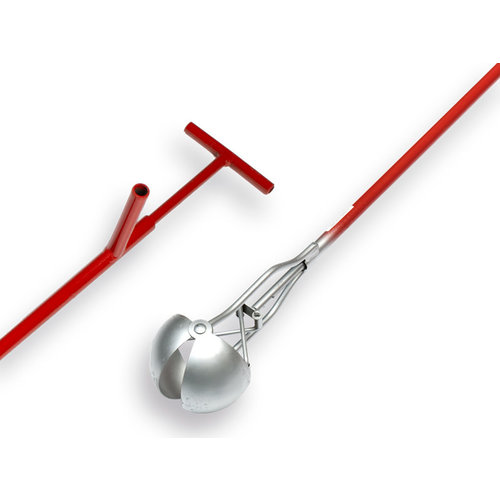 Putschep 9 cm Rond model, steel 150 cm. Putschep 9 cm Rond model, steel 150 cm.
