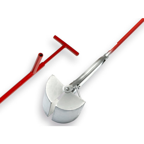 Putschep 24 cm Vierkant, steel 150 cm. Putschep 24 cm Vierkant, steel 150 cm.