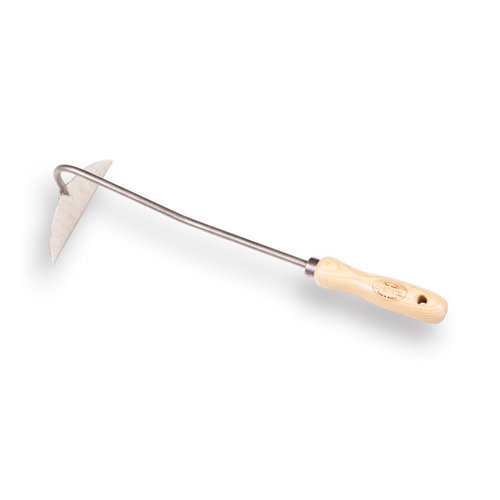 Handhak schrepel gesmeed 14 cm., model halve maan. Handhak schrepel gesmeed 14 cm., model halve maan.
