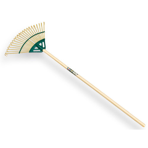 Gazonhark Poly Bamboe 18'' Groen + steel 120 cm Gazonhark Poly Bamboe 18'' Groen + steel 120 cm