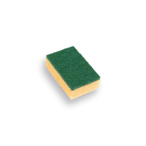 Schuurspons (verpakt per 10) geel klein 100x70x28 Schuurspons (verpakt per 10) geel klein 100x70x28