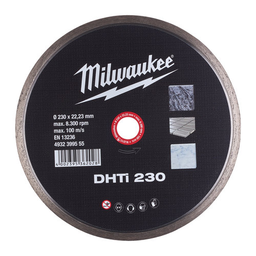 Milwaukee Diamantdoorslijpschijf DHTi 230 Milwaukee Diamantdoorslijpschijf DHTi 230