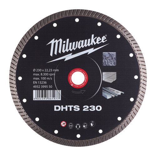 Milwaukee Diamantdoorslijpschijf DHTS 230