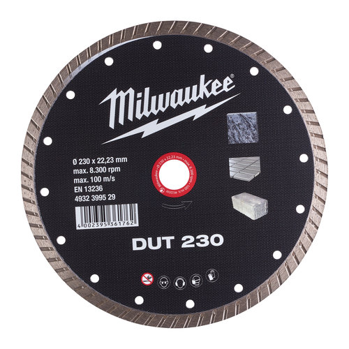 Milwaukee Diamantslijpschijf natuursteen/keramiek DUT 230 mm