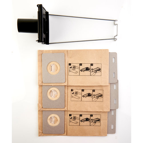 Milwaukee Lamellenfrees framehouder voor stofzak 4931442873 Milwaukee Lamellenfrees framehouder voor stofzak 4931442873
