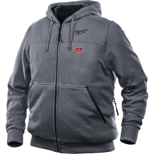 Milwaukee M12 HHGREY3-0(XL) - M12™ grijze heated hoodie Milwaukee M12 HHGREY3-0(XL) - M12™ grijze heated hoodie