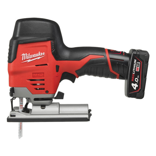 Milwaukee M12 JS-402B M12 subcompacte decoupeerzaagmachine Milwaukee M12 JS-402B M12 subcompacte decoupeerzaagmachine