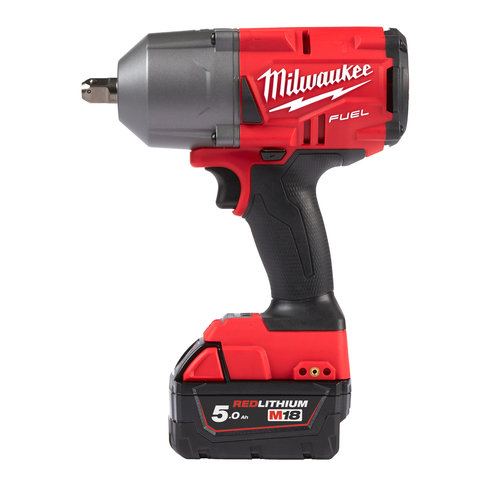 Milwaukee M18 FHIWP12-502X M18 FUEL ½ slagmoersleutel met verende borgpen Milwaukee M18 FHIWP12-502X M18 FUEL ½ slagmoersleutel met verende borgpen