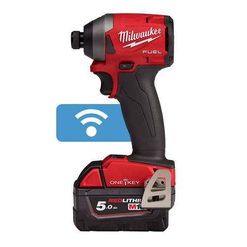 Milwaukee M18 ONEID2-502X ONE-KEY FUEL ¼Hex slagschroevendraaier Milwaukee M18 ONEID2-502X ONE-KEY FUEL ¼Hex slagschroevendraaier