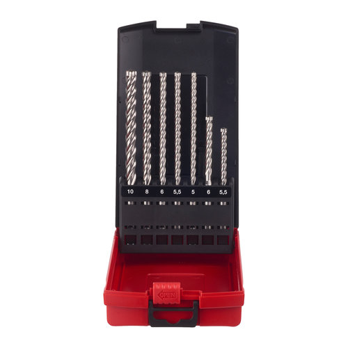Milwaukee SDS-PLUS borenset MX4 type 2 (7 delig) Milwaukee SDS-PLUS borenset MX4 type 2 (7 delig)