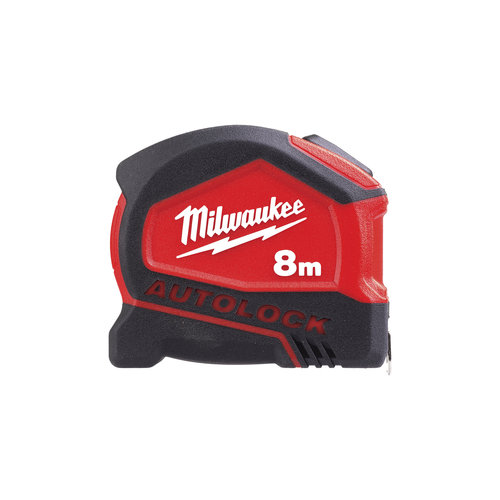 Milwaukee Rolmaat Autolock 8m/25mm- 1pc Milwaukee Rolmaat Autolock 8m/25mm- 1pc