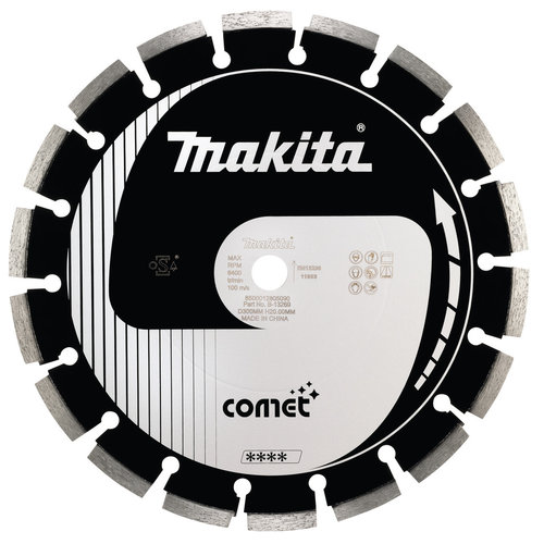 Makita diamantschijf-300x20x28mm-zwart Makita diamantschijf-300x20x28mm-zwart