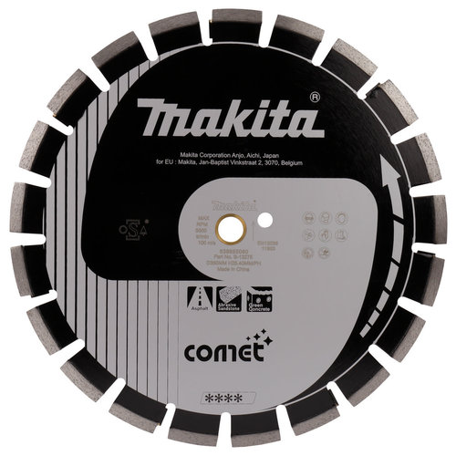 Makita diamantschijf-350x20x32mm-zwart Makita diamantschijf-350x20x32mm-zwart