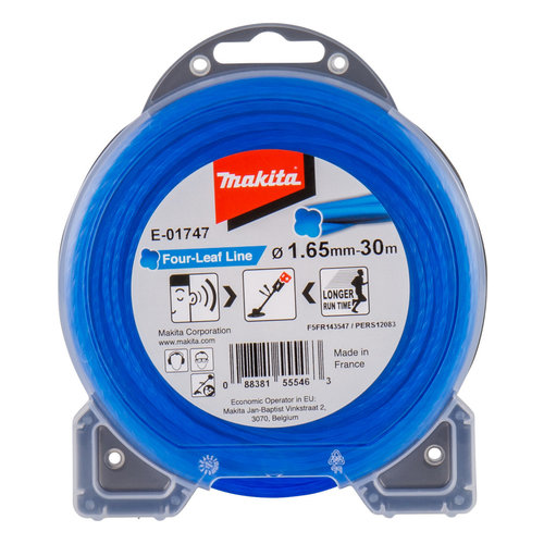 Makita maaidraad-165x30-meter-blauw Makita maaidraad-165x30-meter-blauw
