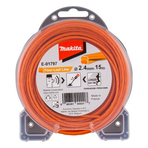 Makita maaidraad-24x15mtr-oranje Makita maaidraad-24x15mtr-oranje
