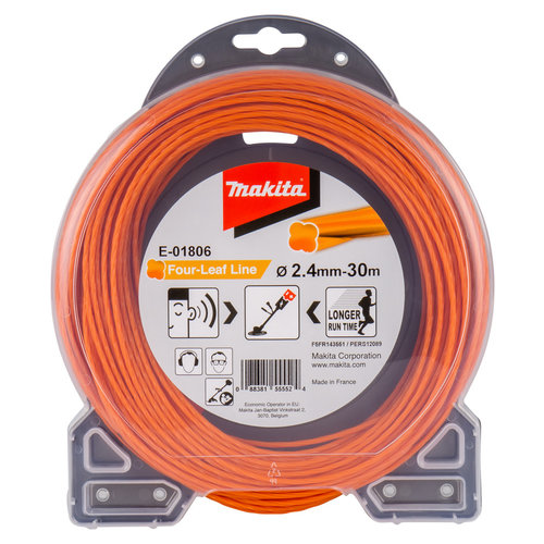 Makita maaidraad-24x30mtr-oranje Makita maaidraad-24x30mtr-oranje