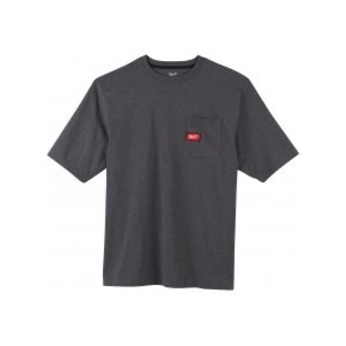 Milwaukee WTSSG-XL - Work T-shirt short sleeve grijs