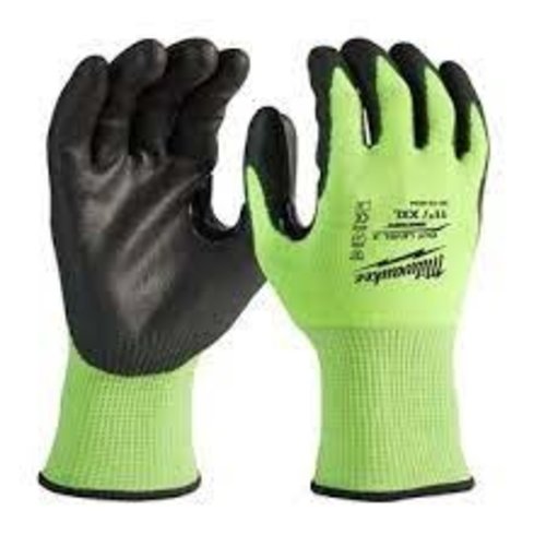 Milwaukee Bulk hi-vis werkhandschoenen snijklasse 3/C - 8/M - 144 paar Milwaukee Bulk hi-vis werkhandschoenen snijklasse 3/C - 8/M - 144 paar
