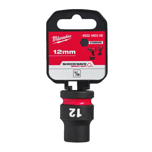 Milwaukee Dop SHOCKWAVE™ 1/2 12 x 38 mm Milwaukee Dop SHOCKWAVE™ 1/2 12 x 38 mm