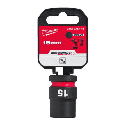 Milwaukee Dop SHOCKWAVE™ 1/2 15 x 38 mm