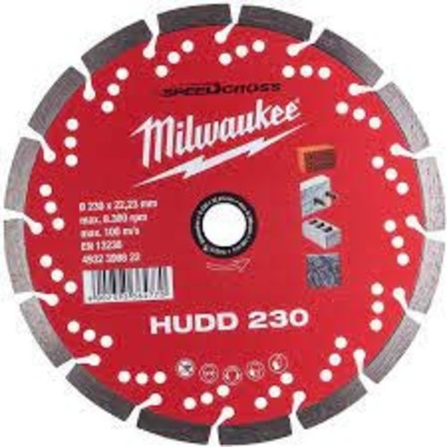 Milwaukee Diamantslijpschijf beton SpeedCross HUDD 230 mm