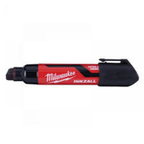 Milwaukee Marker INKZALL™ Beitel punt XL 14,5 mm zwart, bulk (afname per 12 stuks in karton)