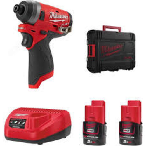 Milwaukee M12 FID-202X M12 FUEL¼ compacte hex slagschroevendraaier