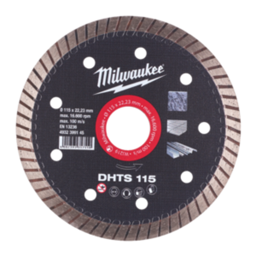 Milwaukee Diamantslijpschijf natuursteen/keramiek DHTS 115 mm