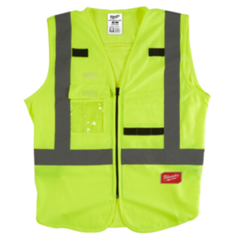 Milwaukee Hi-vis veiligheidshesje klasse 2 geel - S/M - 1 stuk