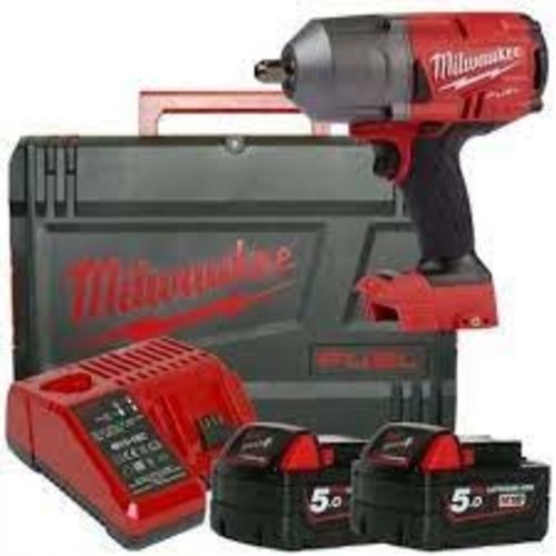 Milwaukee M18 FHIWP12-502X M18 FUEL ½ slagmoersleutel met verende borgpen